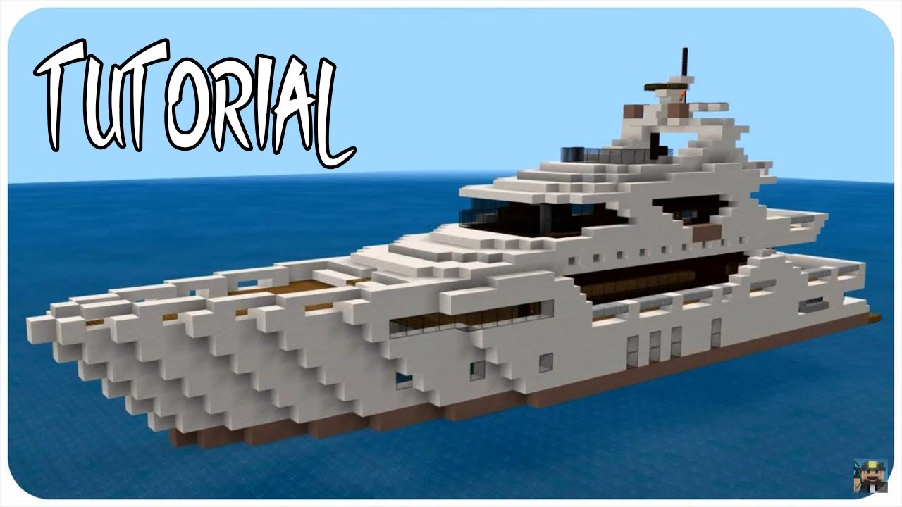 Minecraft: Super Yacht 3 Tutorial |  Tutorial Minecraft Yacht