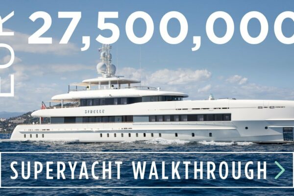 În interiorul unui superyacht Heesen de 27.500.000 EUR: 50 m / 164' SIBELLE