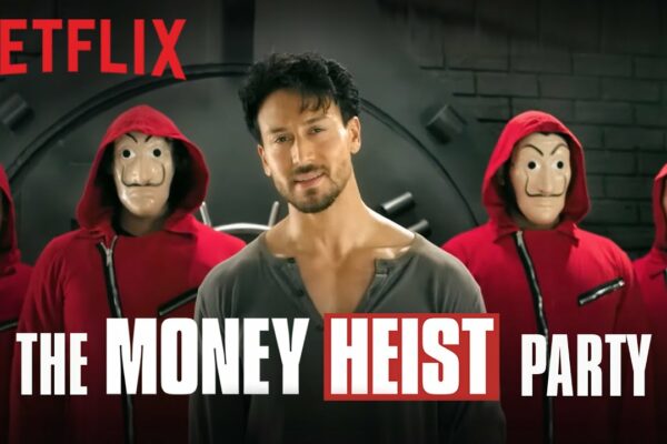 The Money Heist Party cu Tiger Shroff |  Pepsi x Netflix India