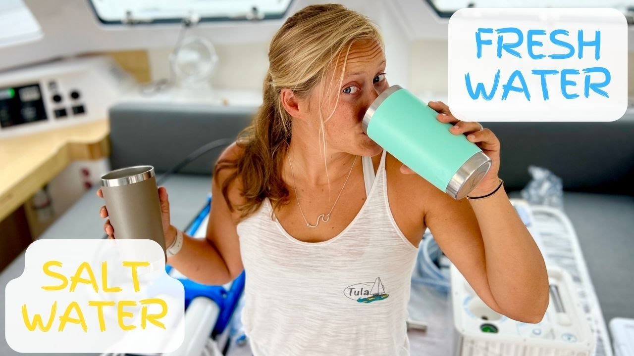 Cum producem în sfârșit apă proaspătă NELIMITATĂ pe catamaranul nostru cu vele