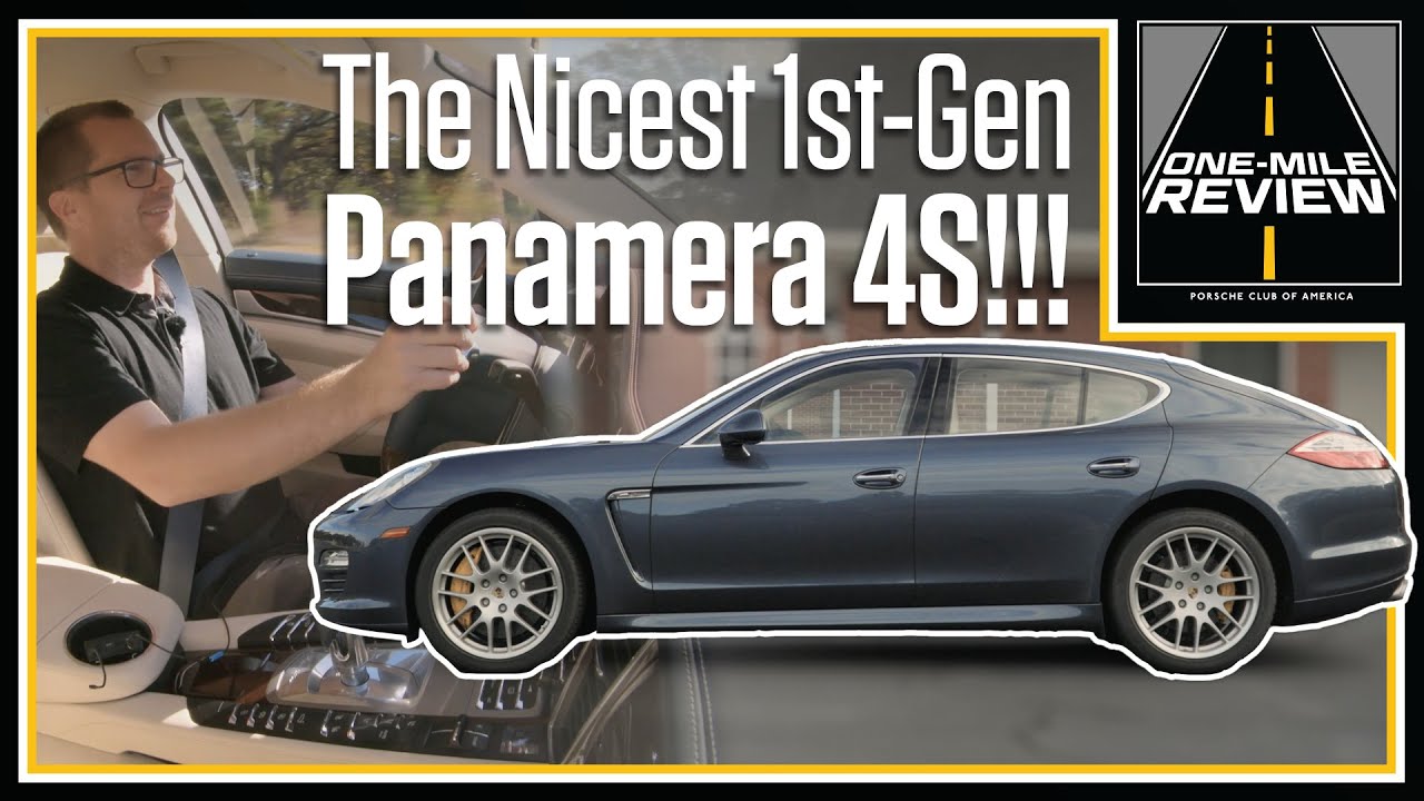 V8 de 400 CP și tracțiune integrală: Acest Porsche Panamera 4S 2010 este aproape perfect |  O analiză de o milă