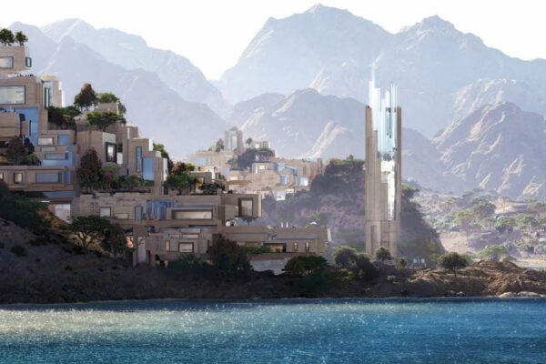 Neom dezvăluie orașul de coastă pentru yachting din Golful Aqaba de către 10 Design