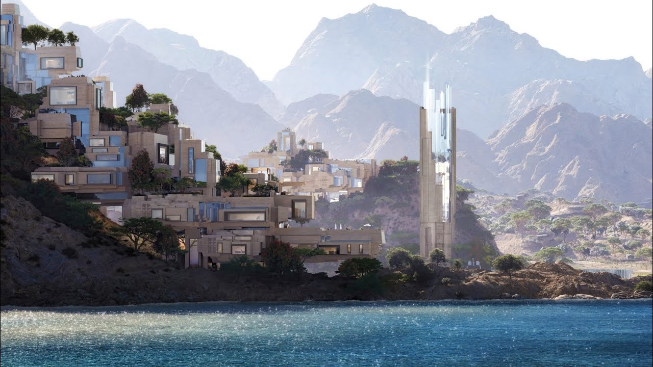 Neom dezvăluie orașul de coastă pentru yachting din Golful Aqaba de către 10 Design