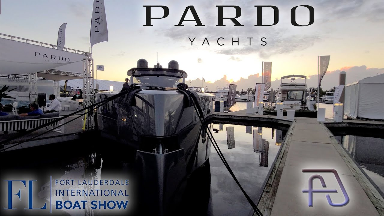PARDO Yachts 38 - 43 - 50 / Tur de plimbare al tuturor celor 3 console centrale italiene minunate la FLIBS 2020