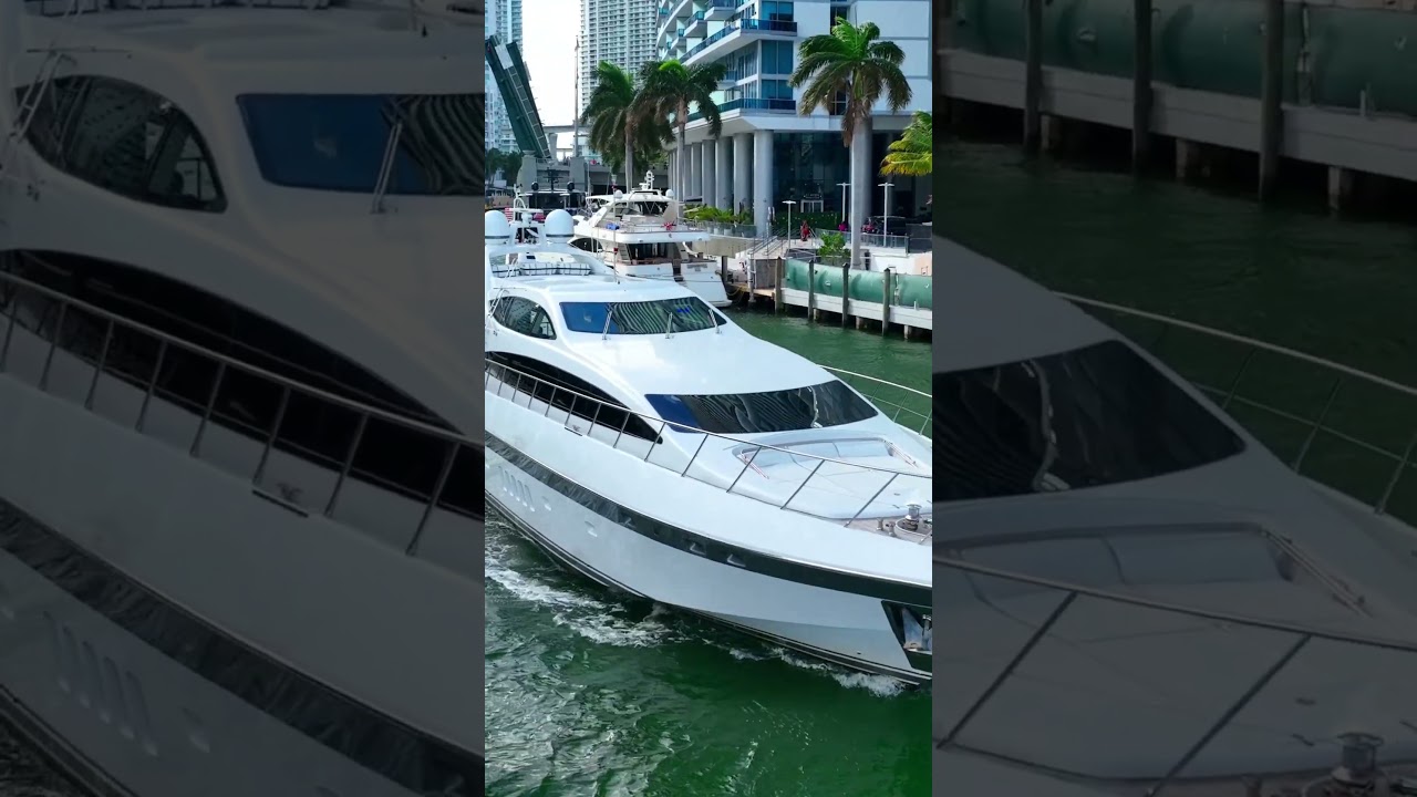 Acesta este Miami Yachting!  #miamiriver