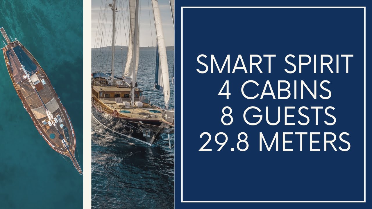 Yacht de lux cu motor Smart Spirit din Croația