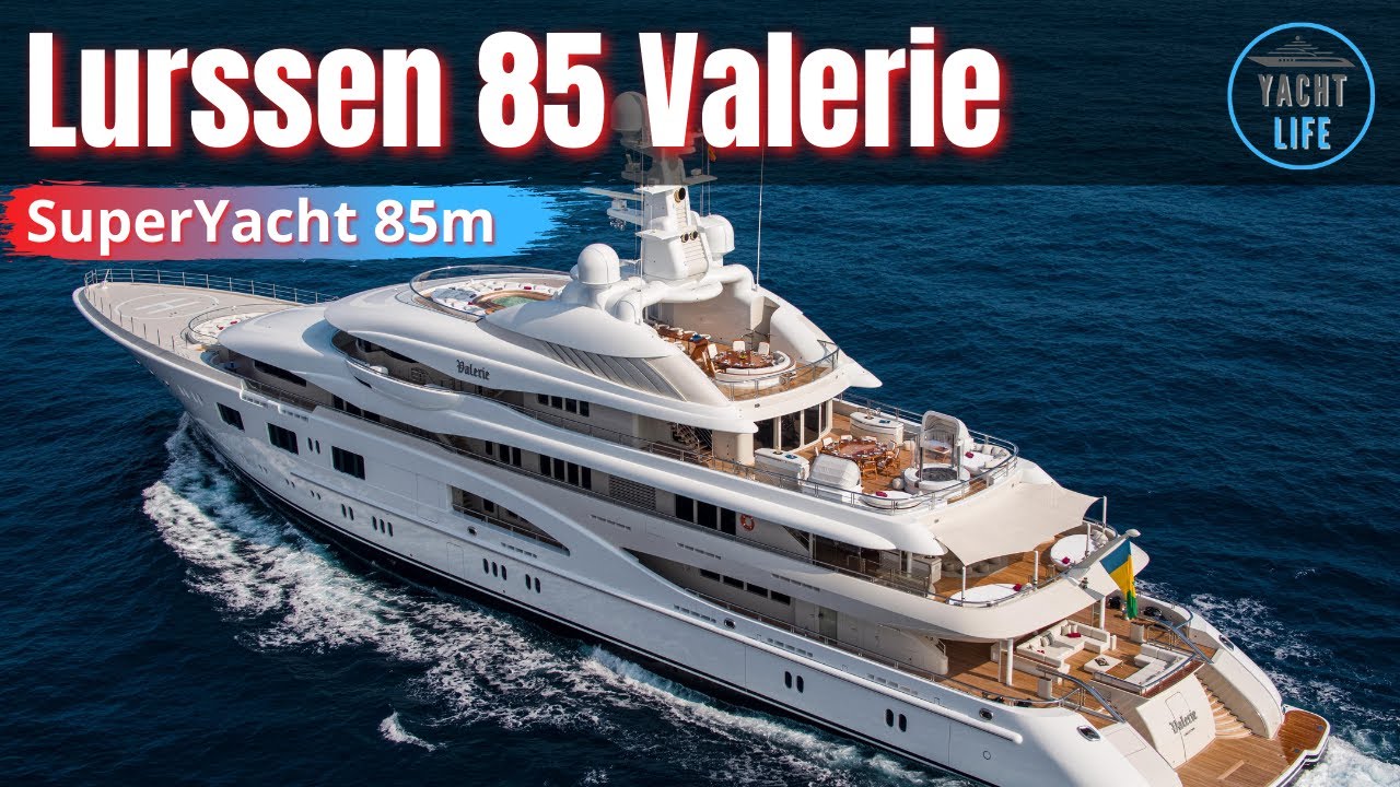 În interiorul Lurssen 85 M/Y Valerie SuperYacht 2011 de 120 de milioane de euro |  O altă bijuterie de la Lurssen Yachts