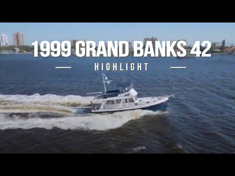 Barcă clasică Great Loop, 1999 Grand Banks 42 Europa Trawler în Daytona Beach, Florida