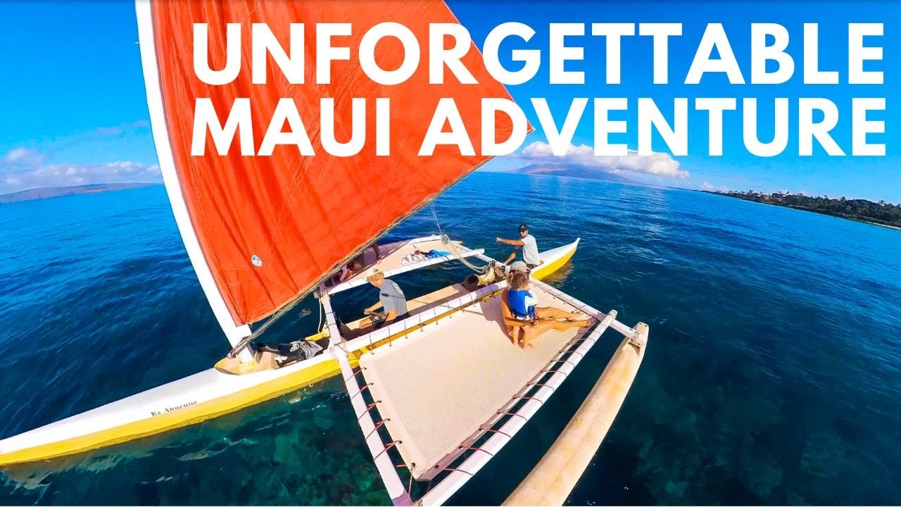 Ați făcut vreodată snorkeling dintr-o canoe cu vele din Hawaii?  Un tur de snorkeling în Maui pentru toți