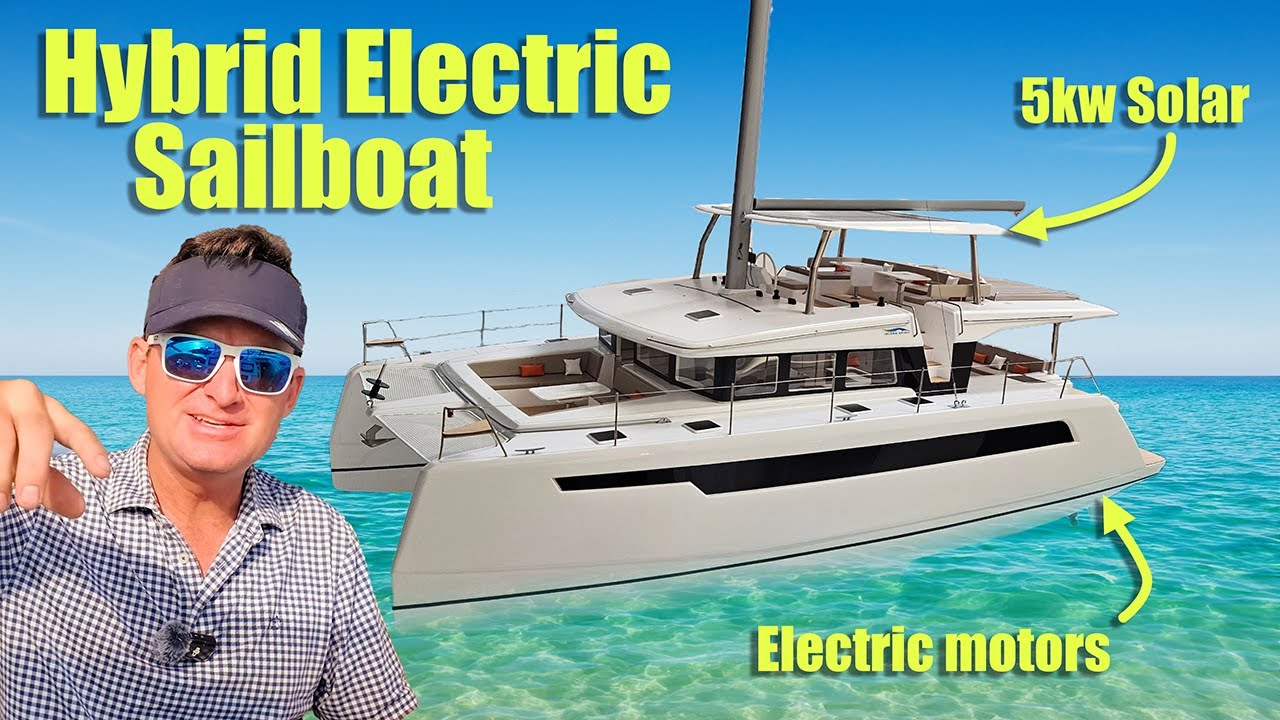 Barcă cu pânze electrică hibridă nouă - Island Spirit 525e