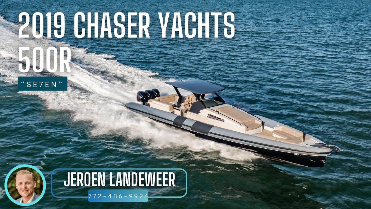 2019 Chaser Yachts 52' 500R "SE7EN" [$925,000]