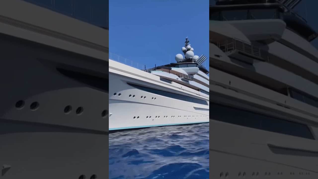 142 m $500.000.000 Mega Yacht NORD #short