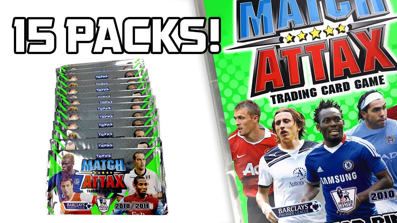 încercând să *COMPLETEZ* Colecția MATCH ATTAX 2010/11!!  (15 pachete!!)