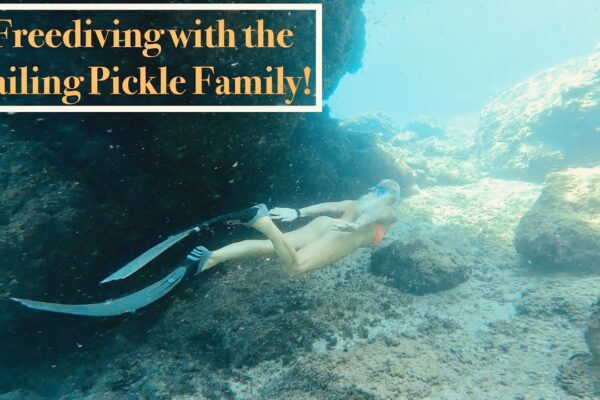 Episodul 178 - Scufundări în apne și lagune albastre cu familia Sailing Pickle