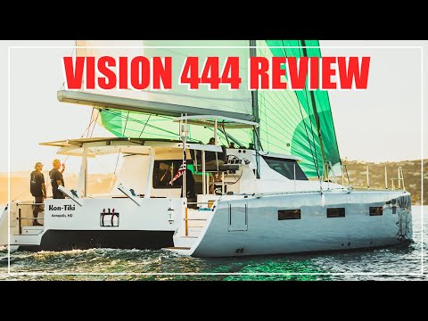 Un catamaran cu o diferență: designul unic al lui Vision 444