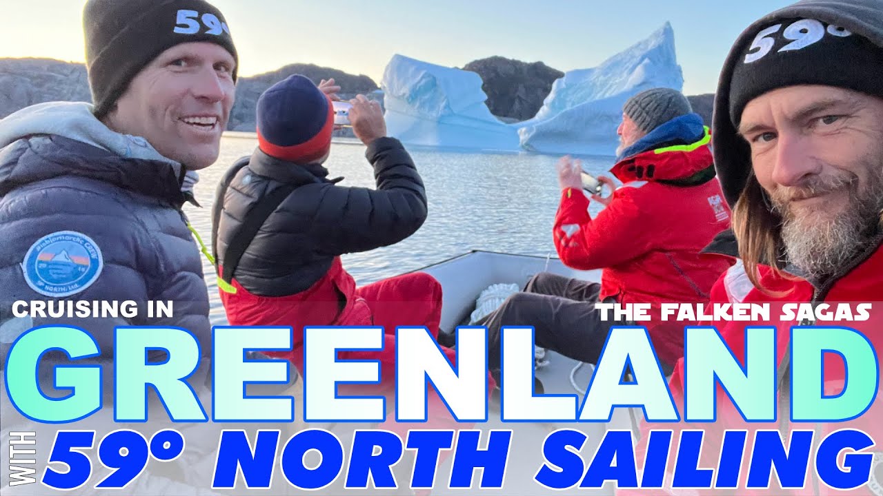 Croazieră în Groenlanda;  Sailing Prince Christian Sound @59NorthSailing la bordul SY Falken