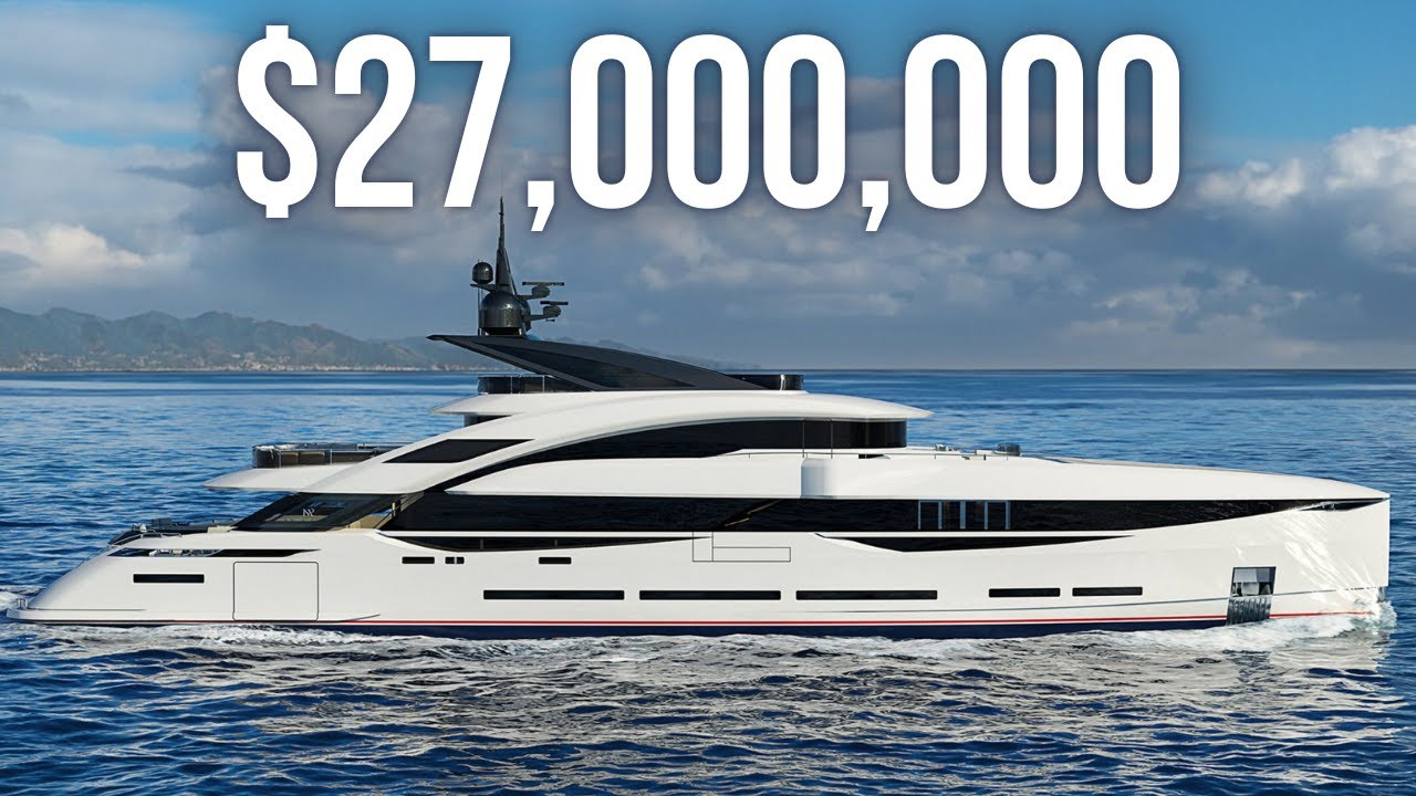 În interiorul unui SuperYacht de lux de 27.000.000 USD |  ISA GT 45 Super Yacht Tour