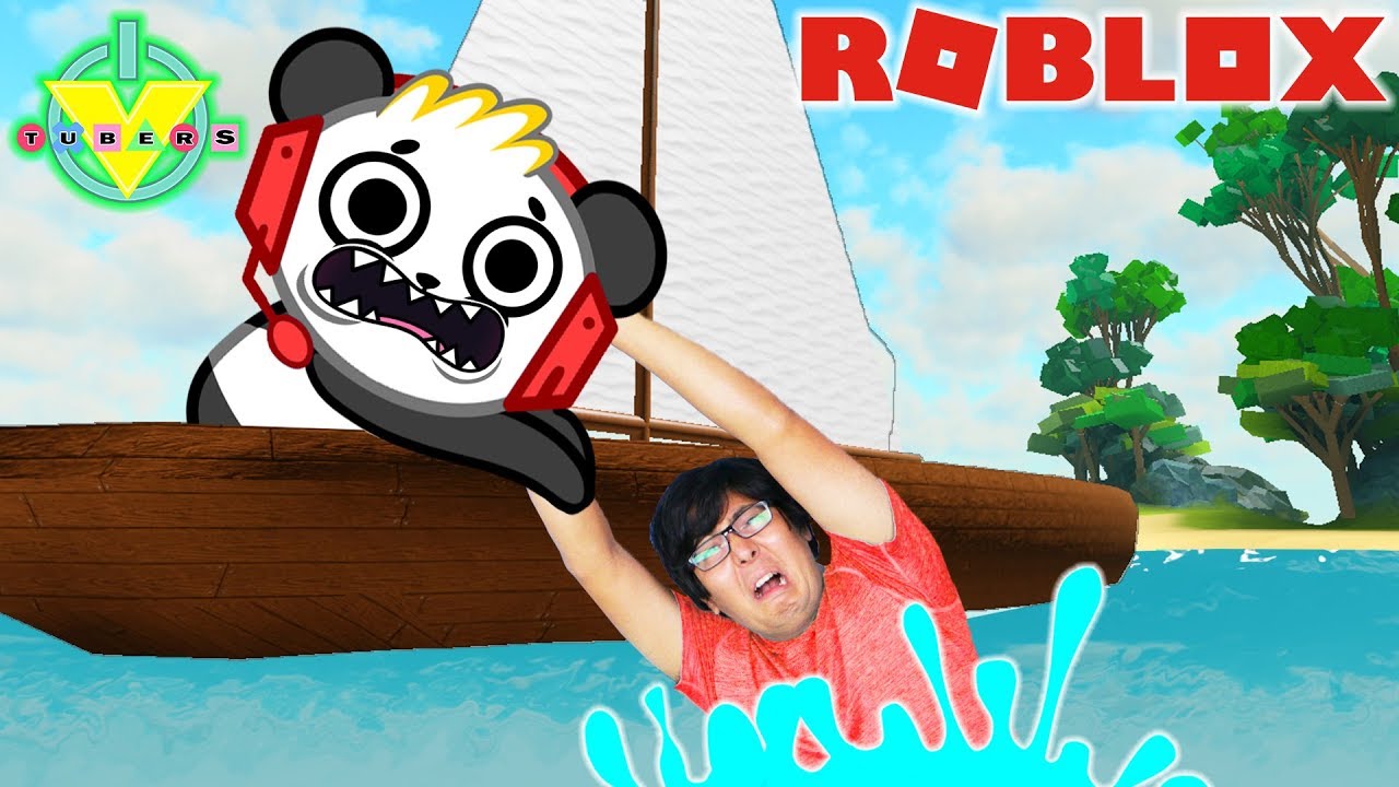 TATĂCILE LUI RYAN VĂLĂGÂND ȘI CAMPING ÎN ROBLOX CU COMBO PANDA HAȚI JUCAT-UL!