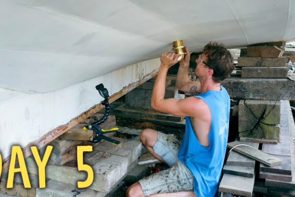 Reconstruirea unei barci cu pânze din lemn: primul traversant subacvatic — Sailing Yabá 173
