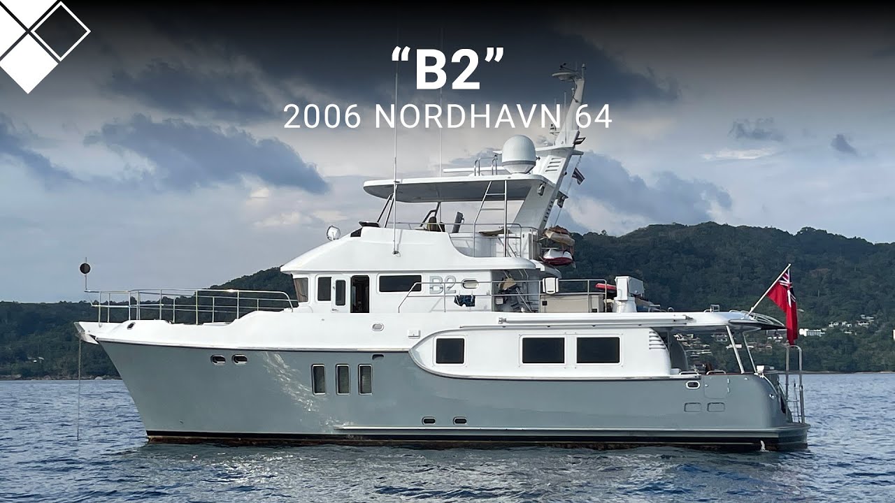 2006 Nordhavn 64 "B2" |  De vânzare cu The Yacht Sale Company