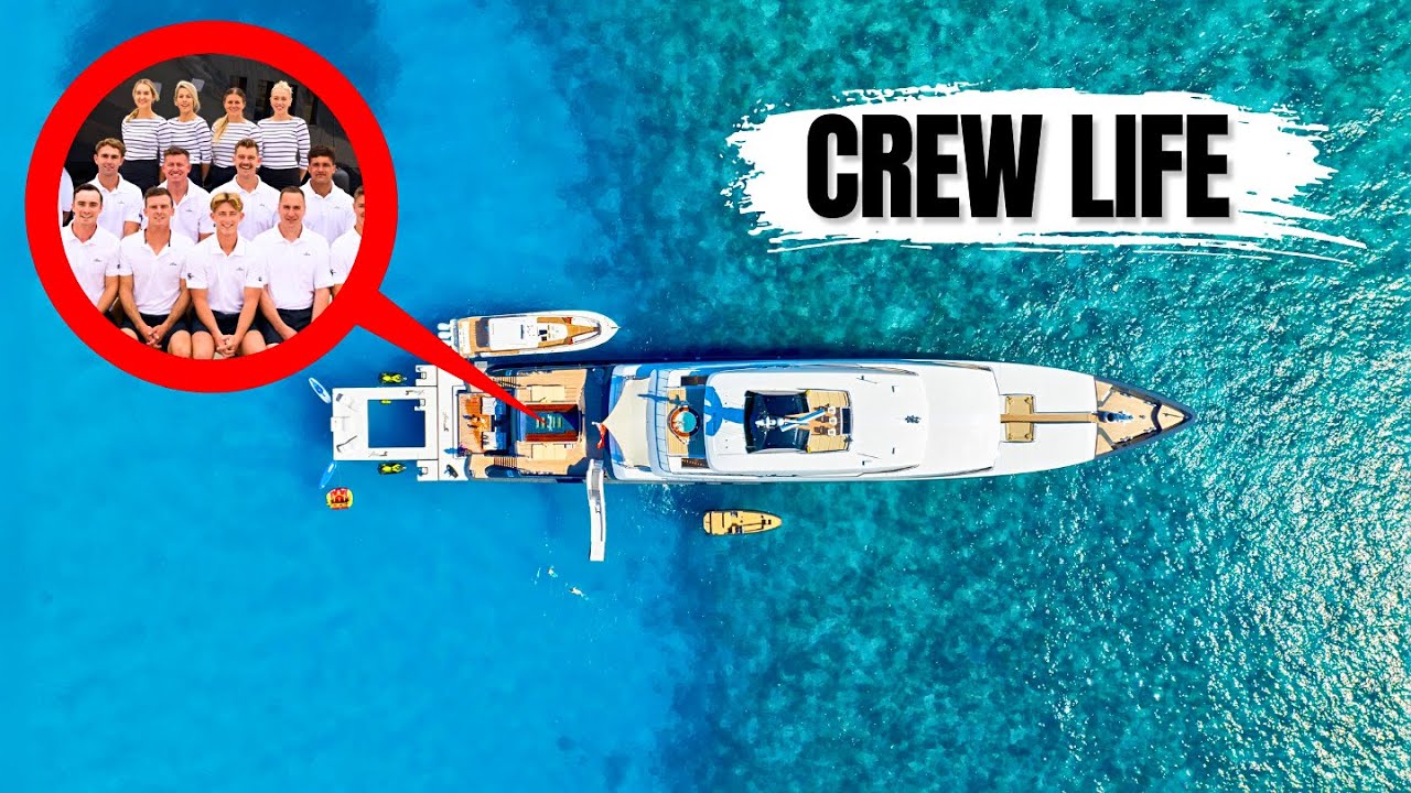 Viața echipajului la bordul unui superyacht charter!  - Motor Yacht Loon