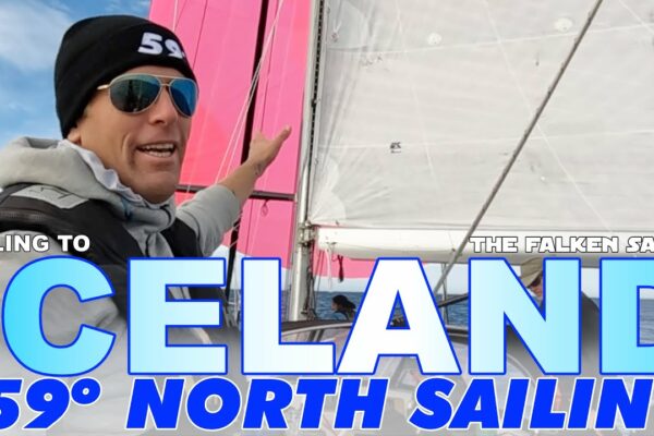 Navigați spre Islanda din Groenlanda cu @59NorthSailing;  Învingând vântul cu un echipaj bolnav de mare