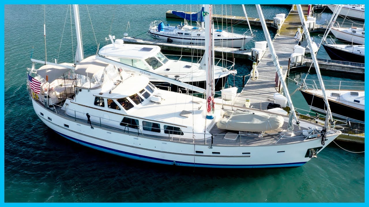 Este acesta PERFECT 63' Expedition Motor Sailor? [Full Tour] Învățarea liniilor