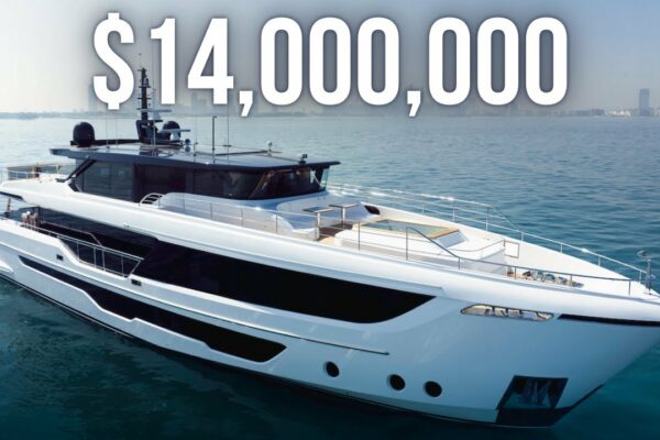 În interiorul unui SuperYacht de lux de 14.000.000 USD |  Majesty 111 Super Yacht Tour