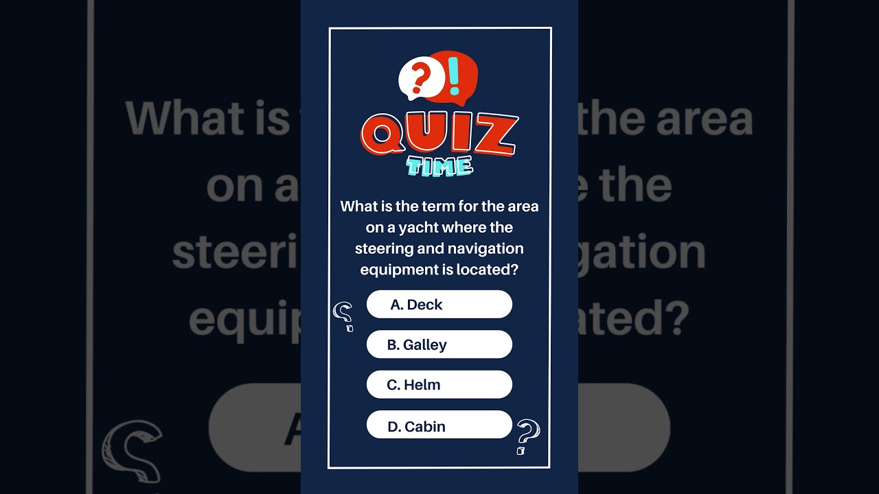 Ora testului, comentați răspunsul dvs. #căpitan #yachtmaster #yachtcrew #quiz #yachtcharter #yachtlife