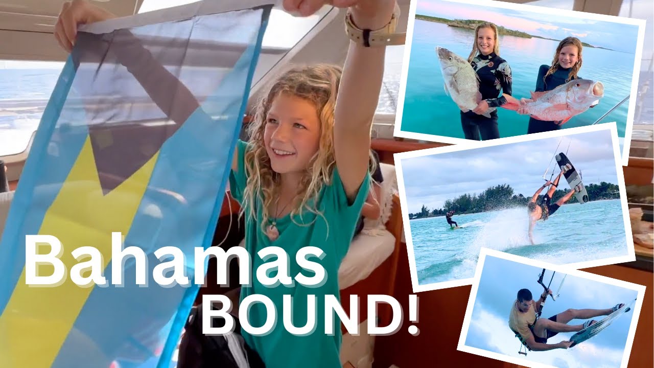 Bahamas sunt destinate aventurilor epice de pescuit sub apă și kite surfing!  |  Navigand cu Sase |  S2 E43