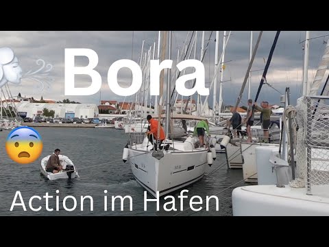 Hafenkino |  Boat Fail |  Croația Sailing |  Accident de iaht |  Eșuează |  Bora |  Kroatien - Nautic Markt TV