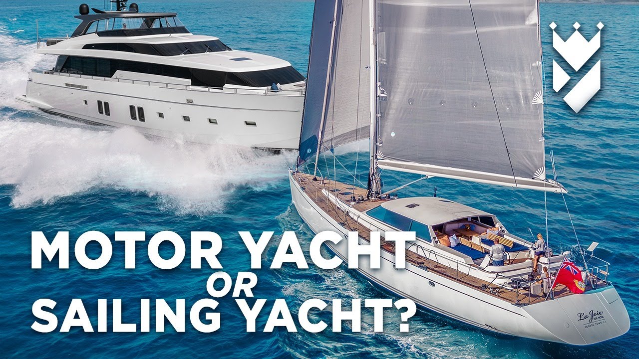 Yacht cu motor v Yacht cu vele...Care preferi?