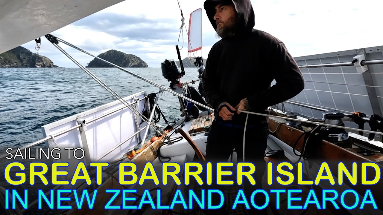 Navigație către Insula Great Barrier de la Whangarei Heads din Noua Zeelandă