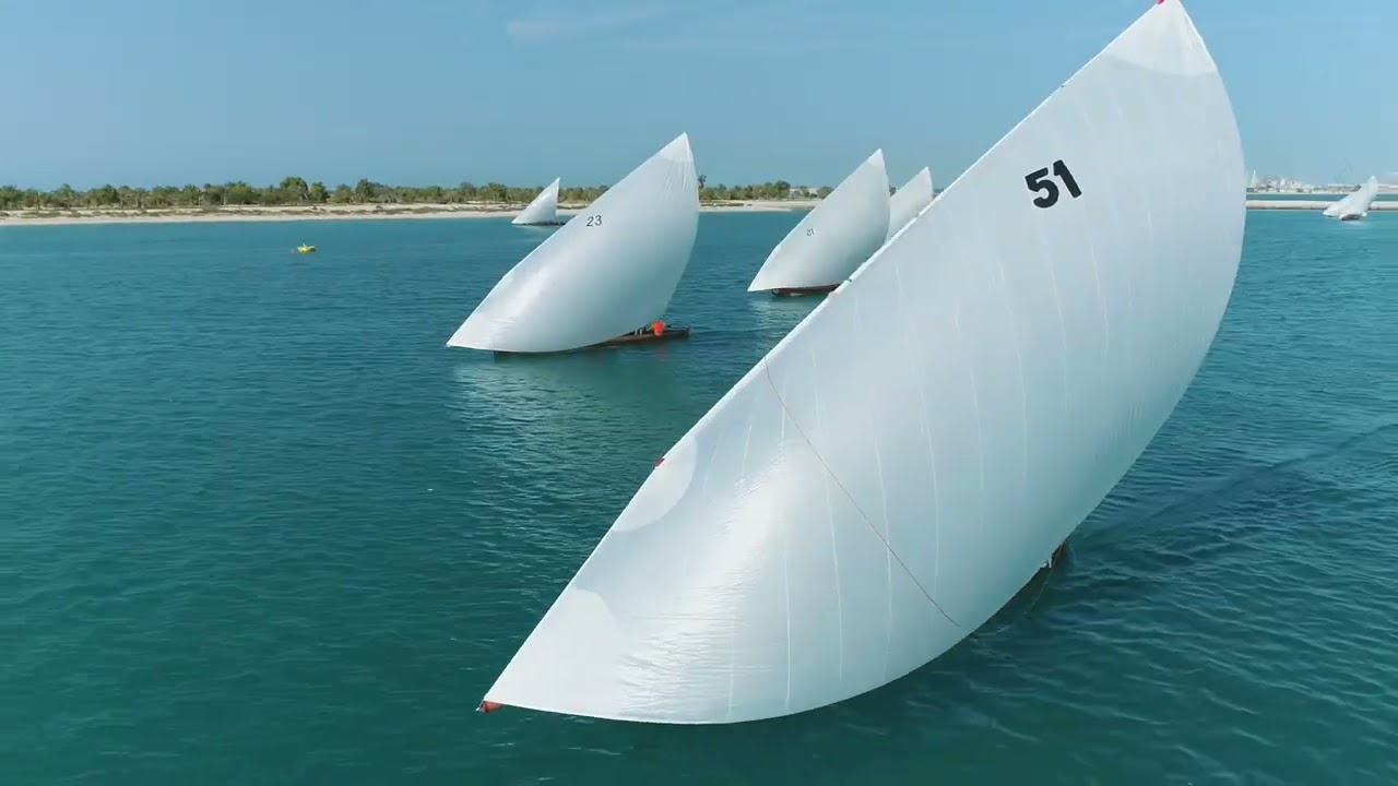 Abu Dhabi Marine Festival Al Bwanish Sailing Race 30 ianuarie 2024