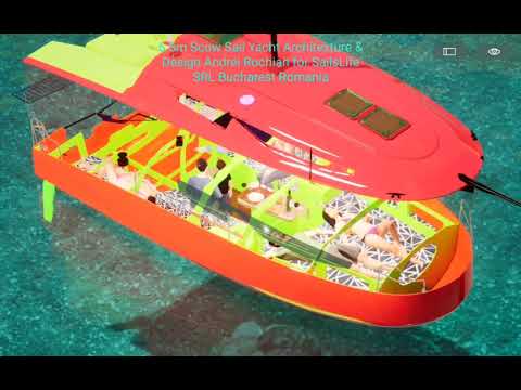 6.5m SCOW Sail Yacht DESIGN ANDREI ROCHIAN pentru SailsLife Bucharest Romania