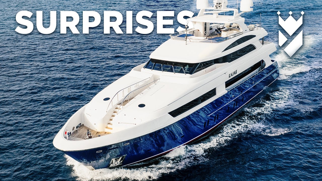 "KAJAK" - Acest superyacht Horizon 130' este PLIN de surprize!