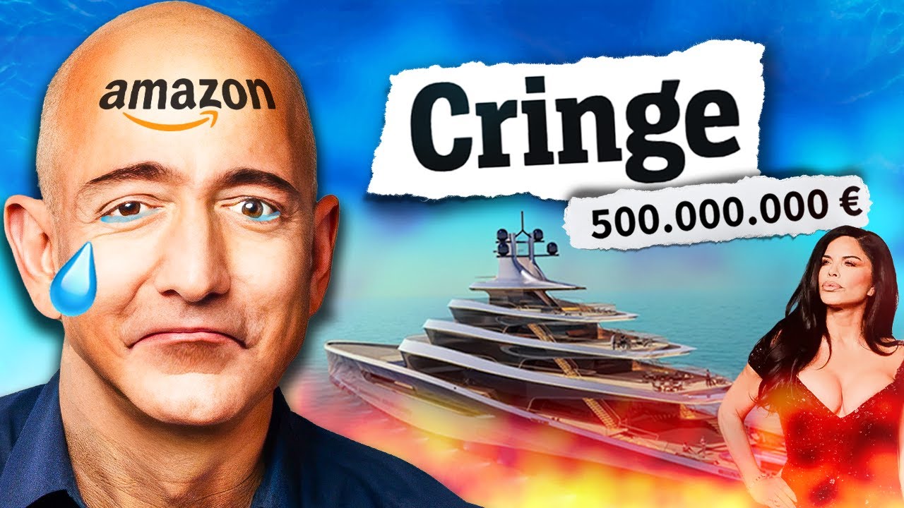 Jeff Bezos merge mare cu un mega iaht