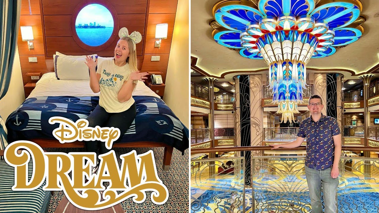 Croaziera Disney Dream Ziua 1 - Imbarcare, Tur în cabine, Plecare și MAI MULTE!