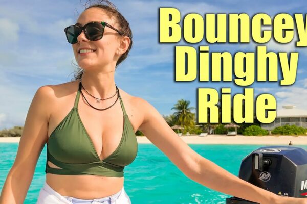 Plimbare cu Dinghy Bouncey în Bahamas!