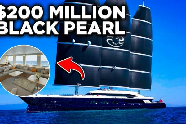 Black Pearl - Cel mai mare iaht cu vele EXQUISITE din lume..