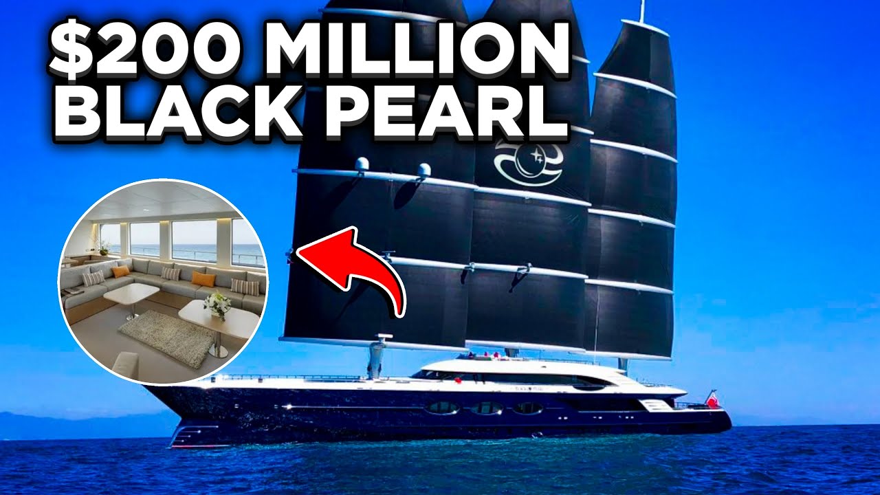 Black Pearl - Cel mai mare iaht cu vele EXQUISITE din lume..