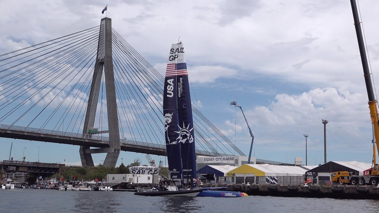 SailGP Sydney 2024 |  Actualizarea zilei de antrenament