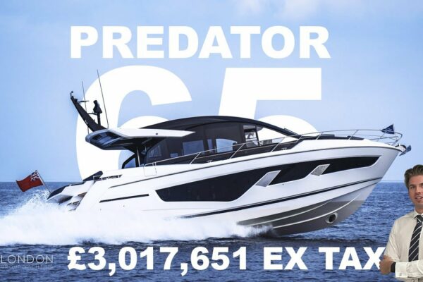 Yacht Sunseeker de 3 milioane de lire sterline - Noua prezentare Predator 65 2024