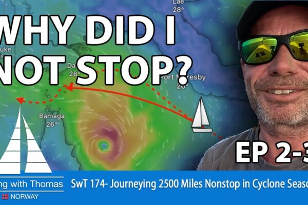 DE CE NU M-AM OPRIT PENTRU ASTA?: Călătorie de 2500 de mile fără oprire în sezonul ciclonilor - SwT 173 - PARTEA 2-3