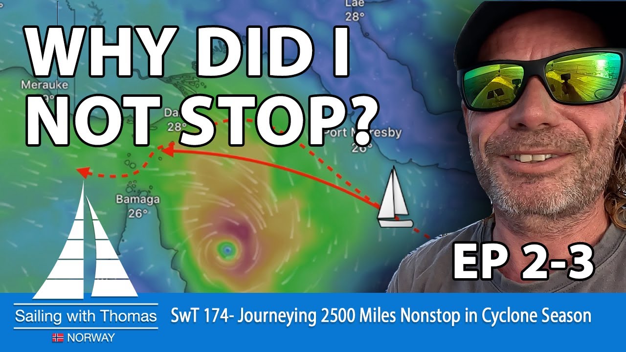 DE CE NU M-AM OPRIT PENTRU ASTA?: Călătorie de 2500 de mile fără oprire în sezonul ciclonilor - SwT 173 - PARTEA 2-3
