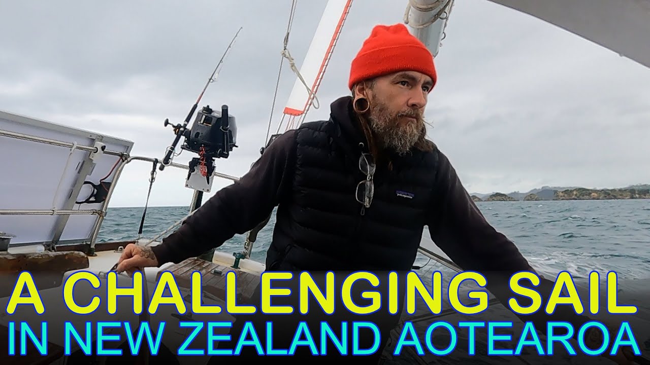O navigare provocatoare în Golful Hauraki din Noua Zeelandă până la Insula Waiheke de la Insula Great Barrier