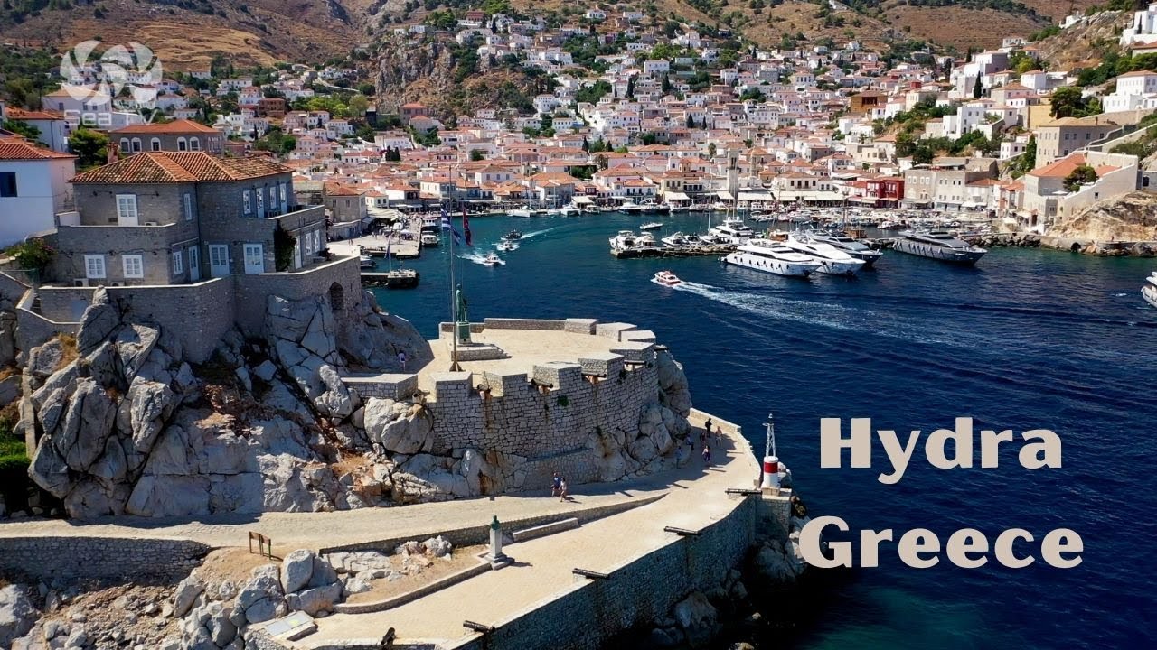 Ancores Hydra Grecia |  Canal de navigație Sea TV