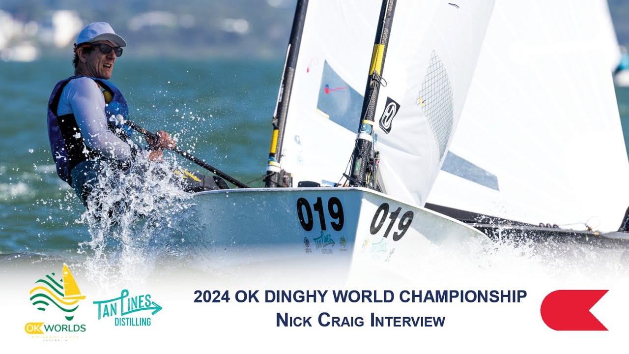 Nick Craig Interviu după câștigarea Campionatului Mondial Tan Lines OK Dinghy 2024