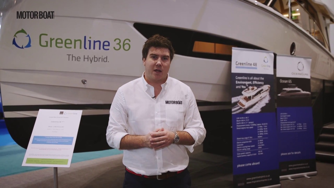 Greenline 36 Hybrid |  Salonul nautic de la Londra 2017 |  Barcă cu motor și iahting