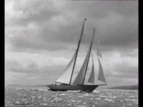 Navigarea cu iaht clasic în anii 1930 cu Alfred Mylne